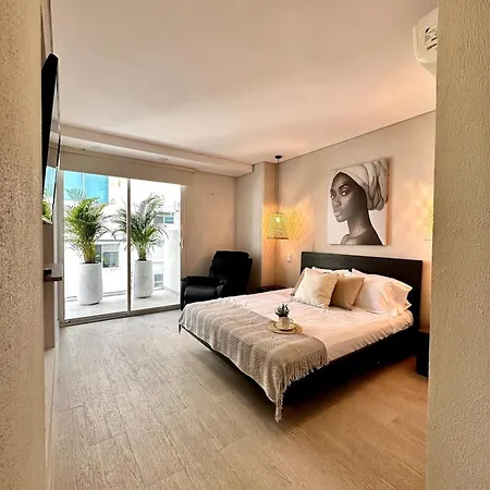 Mq601 Relajante Y Natural Jacuzzi Privado Apartamento Cartagena