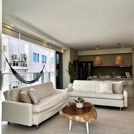 Mq601 Relajante Y Natural Jacuzzi Privado Apartamento *