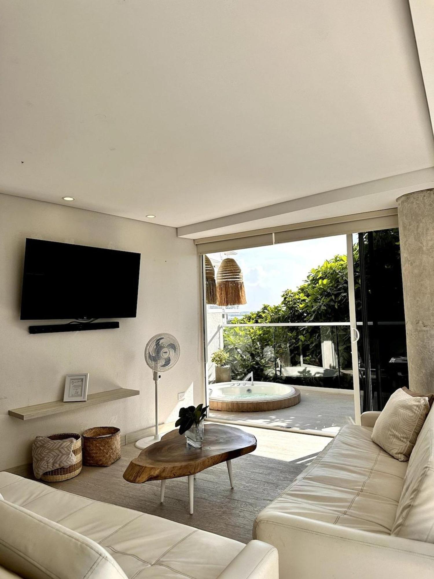 Mq601 Relajante Y Natural Jacuzzi Privado Apartamento *